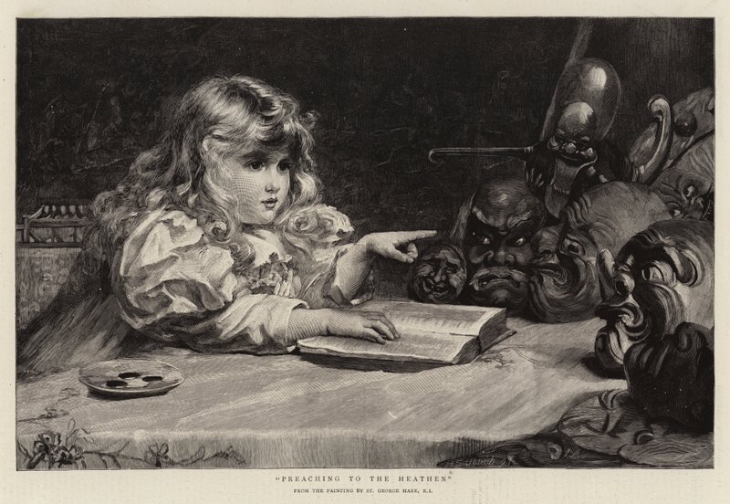 Prédikáció a pogányoknak alkotó: St. George Hare