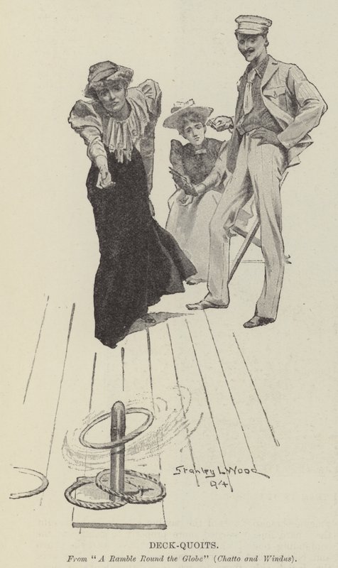 Deck-Quoits alkotó: Stanley L. Wood