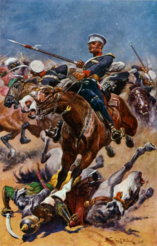 A 9. Lancers Chilleanwallahban alkotó: Stanley L. Wood