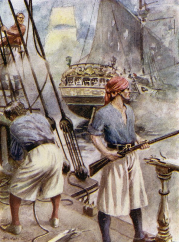 Dorset hercege a holland flottával harcol a Hooglyban alkotó: Stewart Orr
