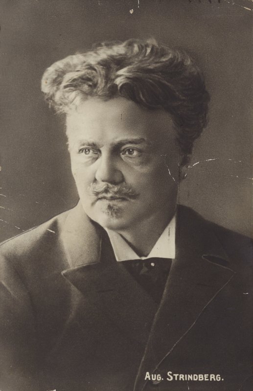 August Strindberg portréja alkotó: Swedish Photographer