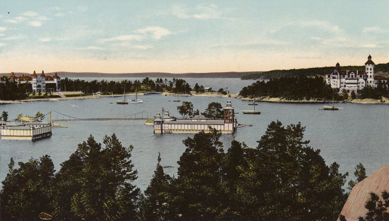 Stockholm: Saltsjobaden (színes fotó) alkotó: Swedish Photographer