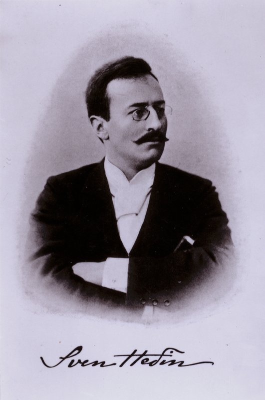 Sven Hedin, svéd felfedező (f/w fotó) alkotó: Swedish Photographer