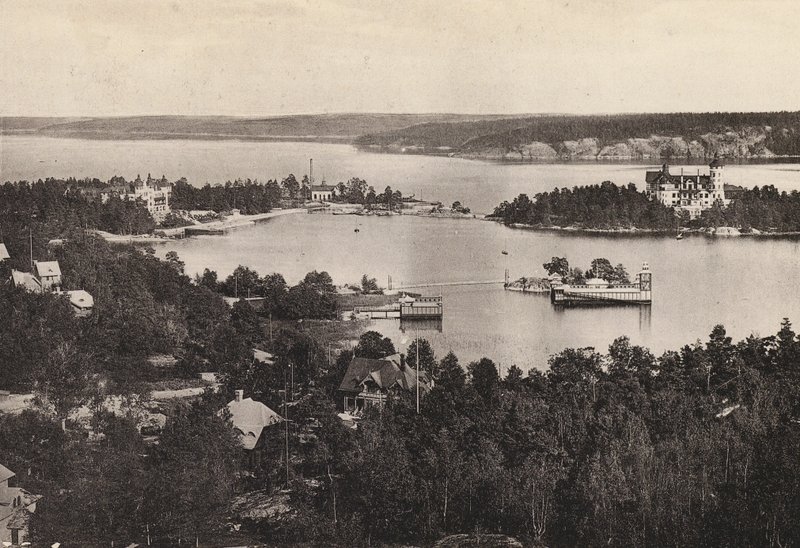 Svédország / Svédország: Stockholm környéke, Saltsjobaden (f/w fotó) alkotó: Swedish Photographer