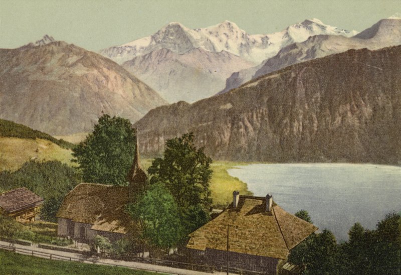Berner Oberland: Beatenberg (színes fotó) alkotó: Swiss Photographer