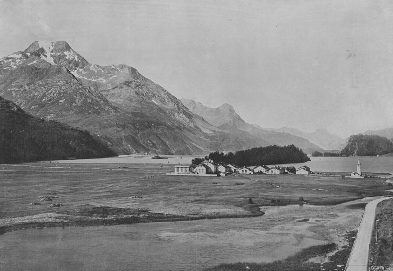 Sils és a Piz della Margna (f/w fotó) alkotó: Swiss Photographer