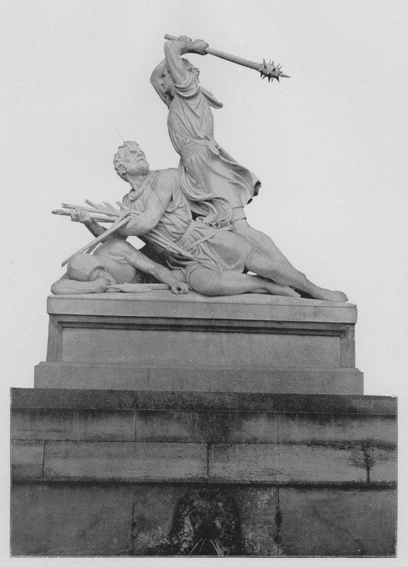 Stans, Monument de Winkelried (f/w fotó) alkotó: Swiss Photographer