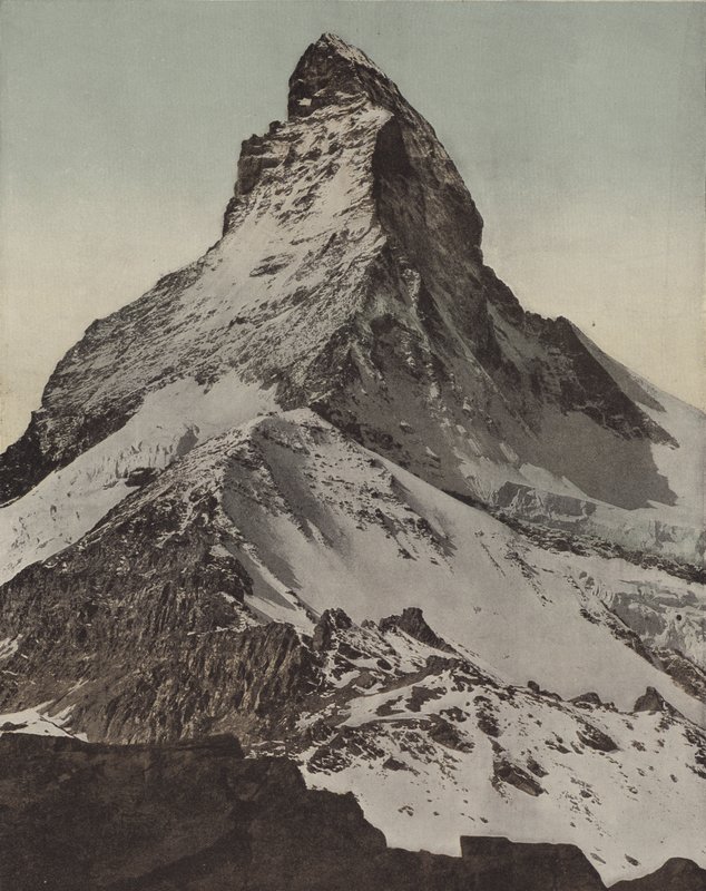 A Matterhorn, Svájc (színes fotó) alkotó: Swiss Photographer