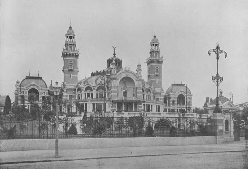 Zürich, La "Tonhalle", Casino (f/w fotó) alkotó: Swiss Photographer