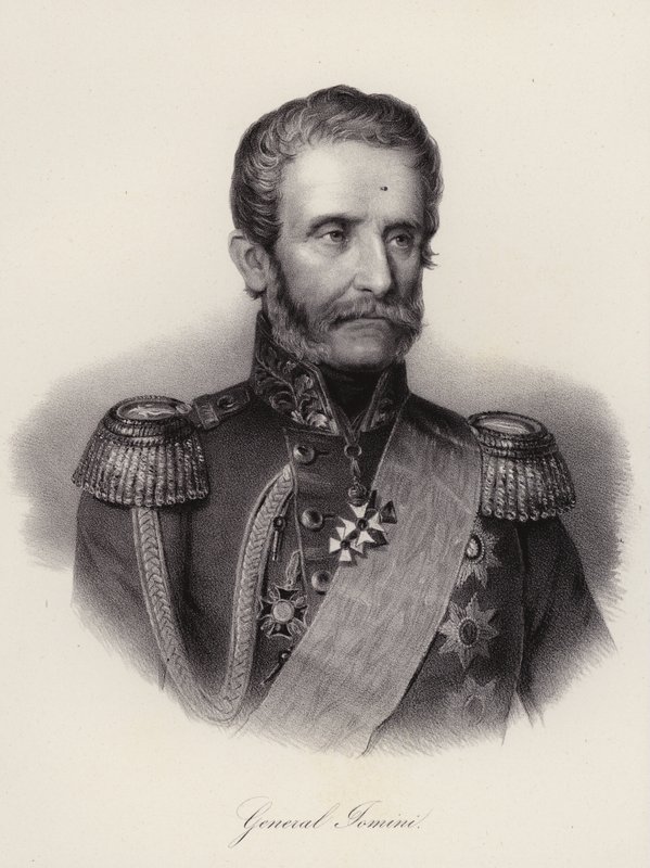 Antoine Henri, Jomini báró, svájci tábornok és hadtörténész (metszet) alkotó: Swiss School