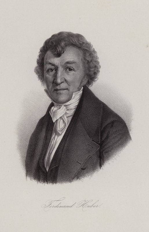 Ferdinand Huber, svájci zeneszerző (metszet) alkotó: Swiss School
