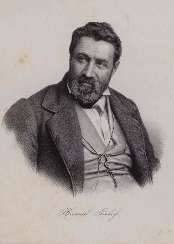 Heinrich Max Imhof svájci szobrász (metszet) alkotó: Swiss School