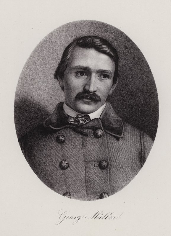 Johann Georg Mueller svájci építész és festő (metszet) alkotó: Swiss School