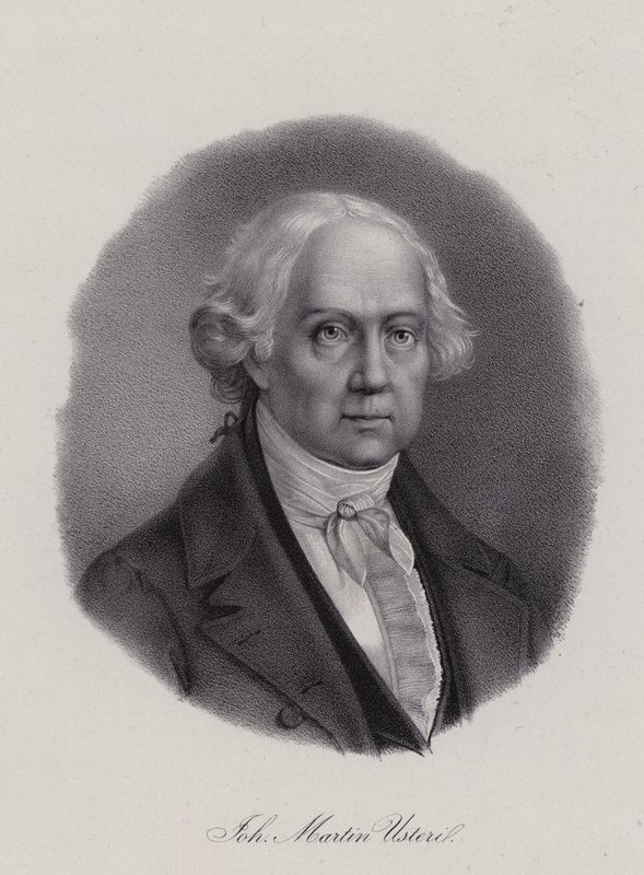 Johann Martin Usteri, svájci költő (metszet) alkotó: Swiss School