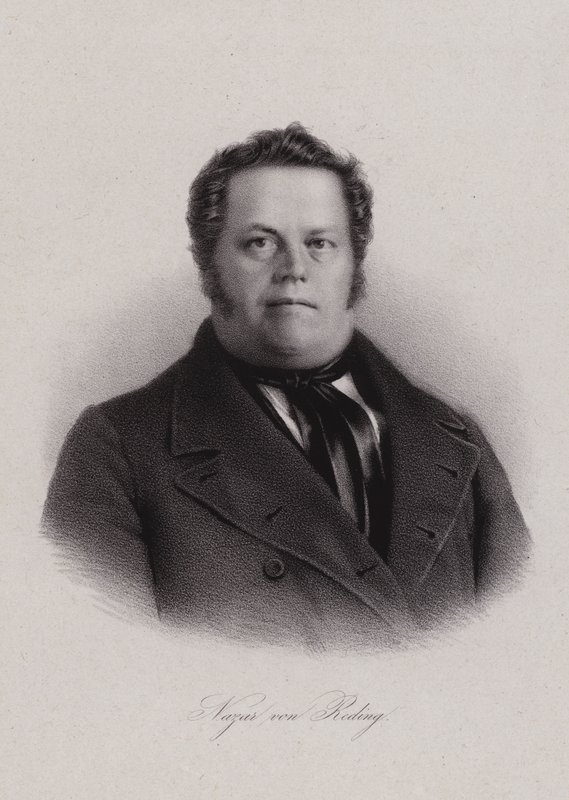 Nazar von Reding, svájci politikus (metszet) alkotó: Swiss School