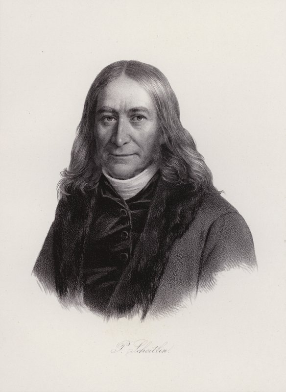 Peter Scheitlin, svájci lelkész és tanár (metszet) alkotó: Swiss School