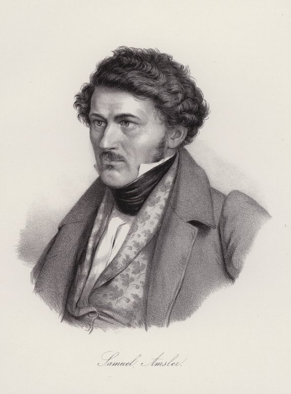Samuel Amsler, svájci metsző (metszet) alkotó: Swiss School