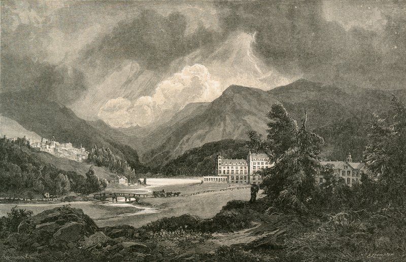 St. Moritz az Engadine-ban alkotó: Swiss School