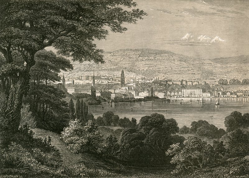 Zürich és a Zürichberg alkotó: Swiss School