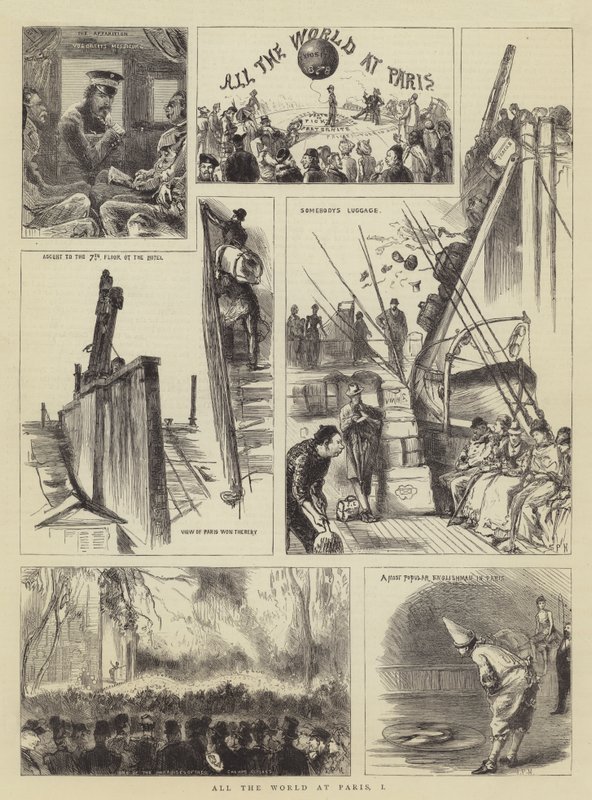 Az egész világ Párizsban, I alkotó: Sydney Prior Hall
