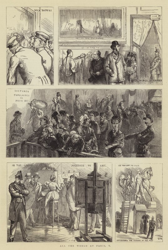 Az egész világ Párizsban, V alkotó: Sydney Prior Hall