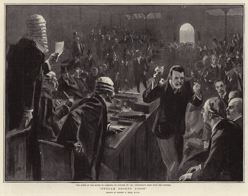 Bedlam Broken Loose alkotó: Sydney Prior Hall