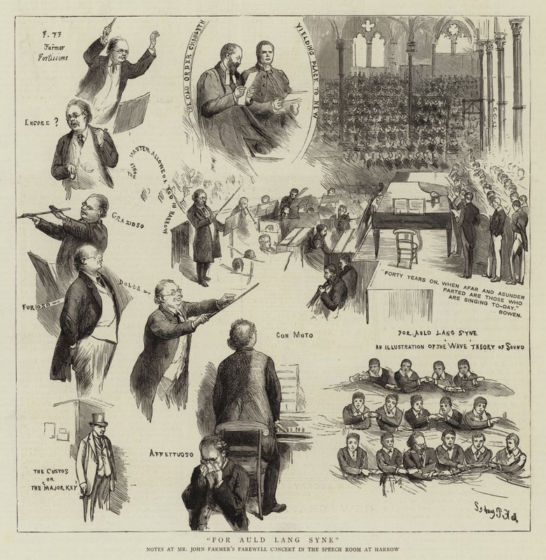 Auld Lang Syne számára alkotó: Sydney Prior Hall