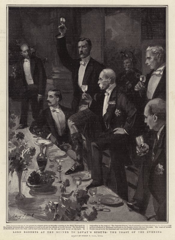 Lord Roberts a Lovat