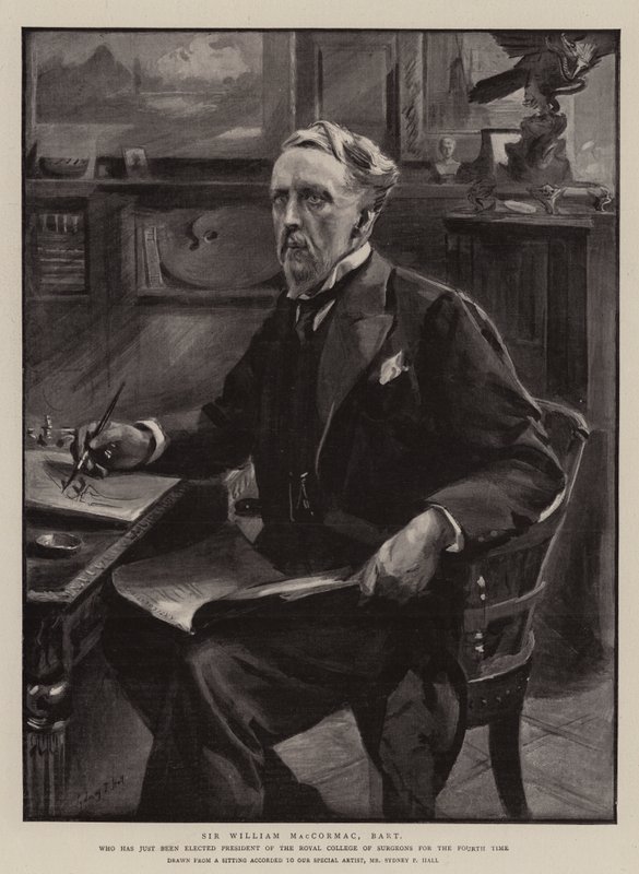 Sir William MacCormac, báró alkotó: Sydney Prior Hall