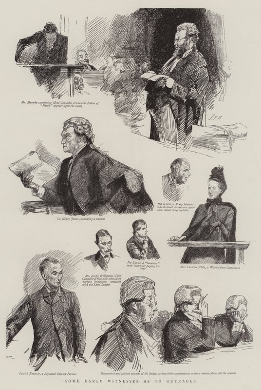 Néhány korai Tanú a felháborodásokról alkotó: Sydney Prior Hall