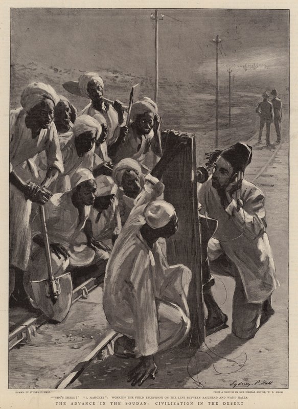 Előrelépés a Soudanban, civilizáció a sivatagban alkotó: Sydney Prior Hall