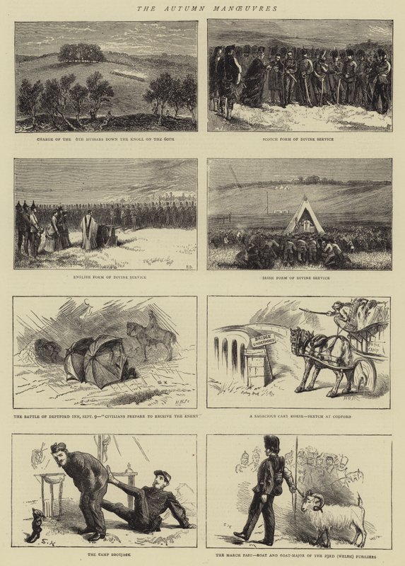 Az őszi manőverek alkotó: Sydney Prior Hall