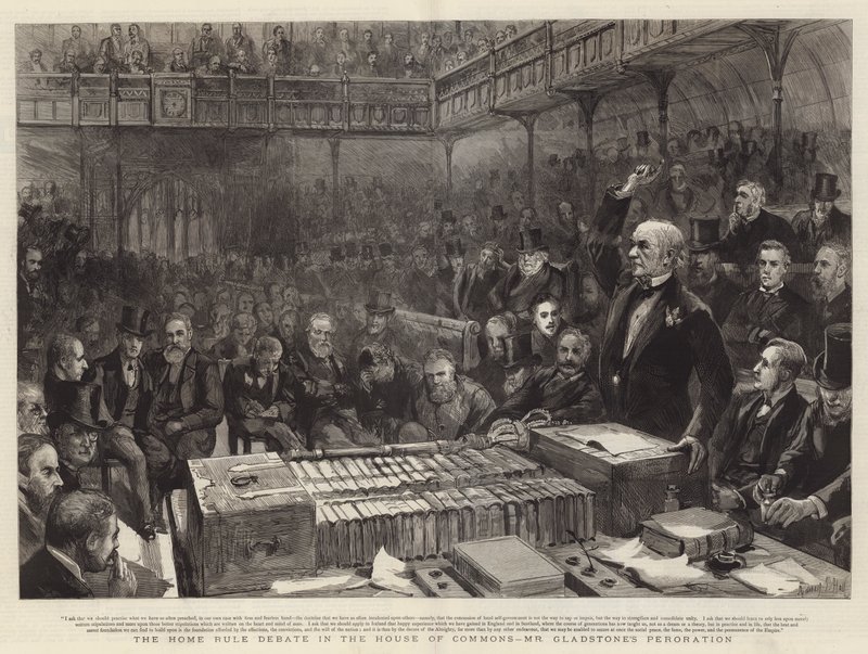 The Home Rule Debate in the Commons House, Mr Gladstone