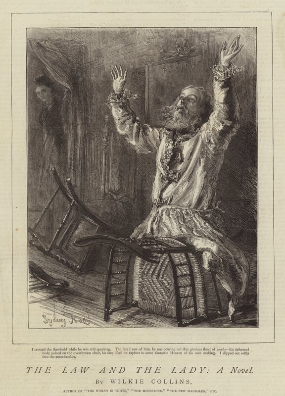 A törvény és a hölgy, egy regény alkotó: Sydney Prior Hall