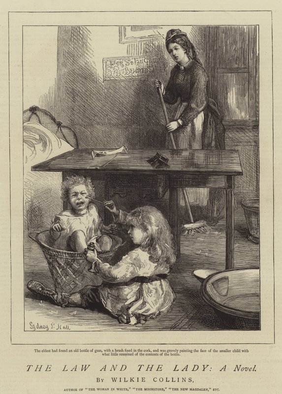 A törvény és a hölgy, egy regény alkotó: Sydney Prior Hall