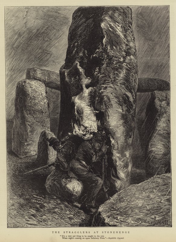A Stragglers a Stonehenge-ben alkotó: Sydney Prior Hall