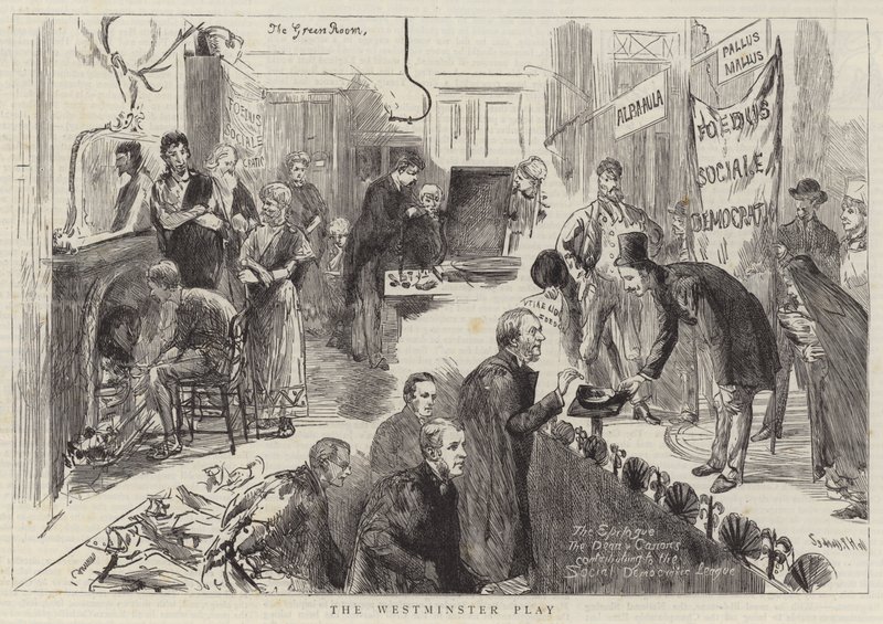 A westminsteri színdarab alkotó: Sydney Prior Hall