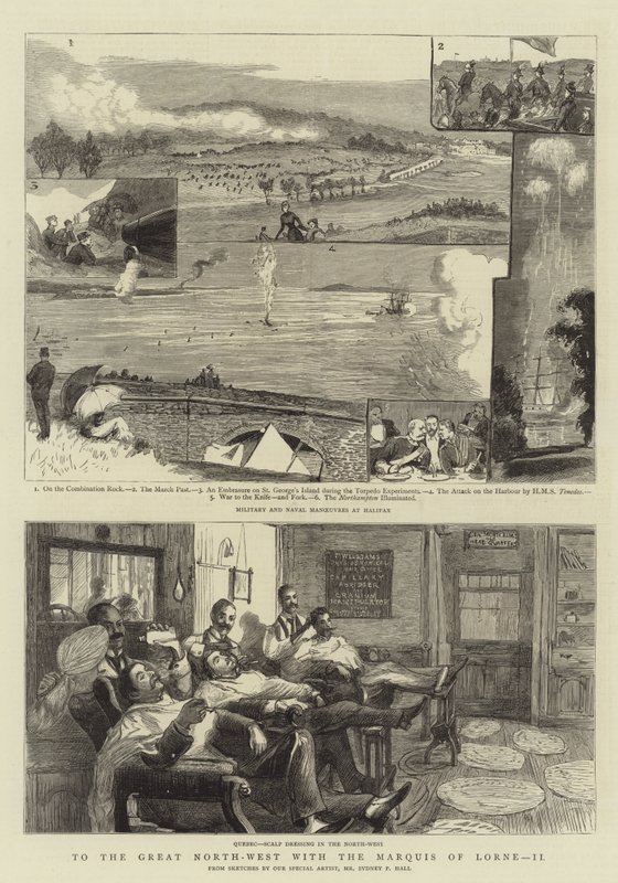A nagy észak-nyugati részre Lorne márkival, II. alkotó: Sydney Prior Hall