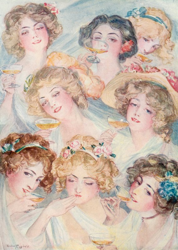 A víg özvegy: "Viszlát" alkotó: Talbot Hughes