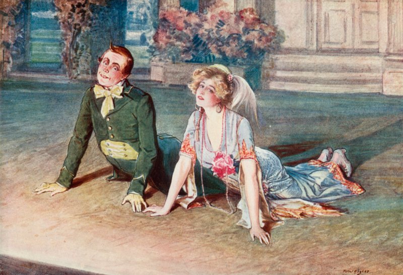 A víg özvegy: Duett és tánc alkotó: Talbot Hughes