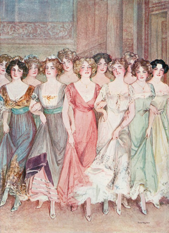 A víg özvegy: Vendégek a nagykövetségen alkotó: Talbot Hughes