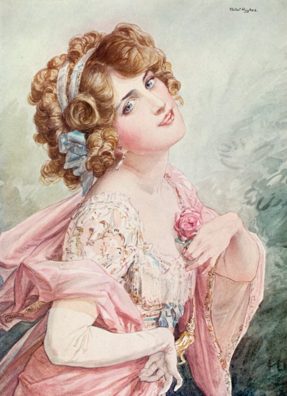 A víg özvegy: Lily Elsie kisasszony alkotó: Talbot Hughes
