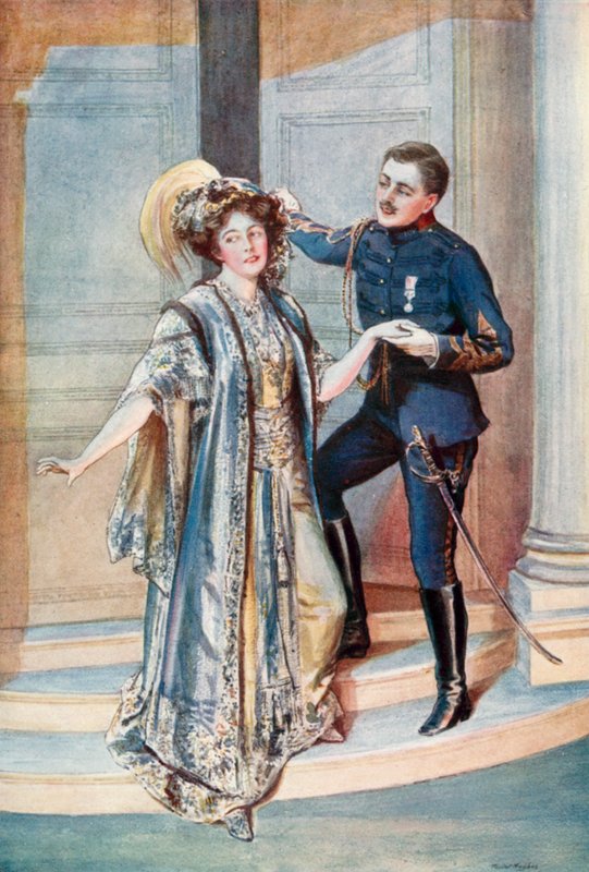A víg özvegy: Natalie és Jolidon alkotó: Talbot Hughes