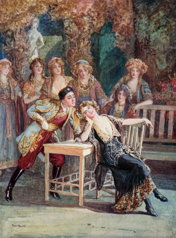 A víg özvegy: A hercegek története alkotó: Talbot Hughes
