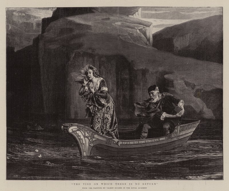 Az árapály, amelyen nincs visszatérés alkotó: Talbot Hughes