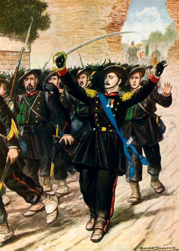 1870. szeptember 20.: Porta Pia – A falak áttörése alkotó: Tancredi Scarpelli