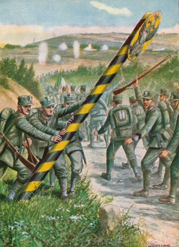 1915. május 24., Háború az Osztrák-Magyar Birodalom ellen alkotó: Tancredi Scarpelli