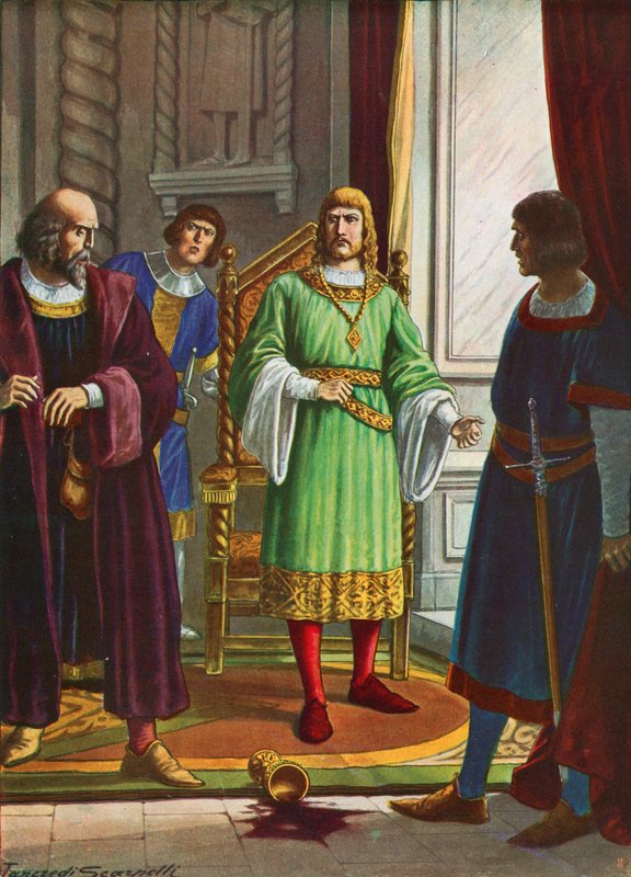 II. Frigyes gyanította, hogy a gyógyszer mérgezett alkotó: Tancredi Scarpelli