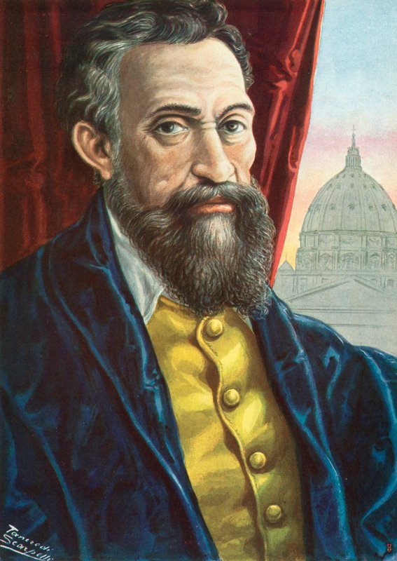Michelangelo Buonarroti alkotó: Tancredi Scarpelli