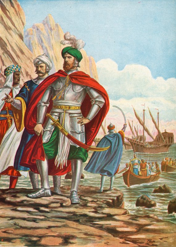 Musztafa partraszállás Ciprus szigetén 1570-ben alkotó: Tancredi Scarpelli